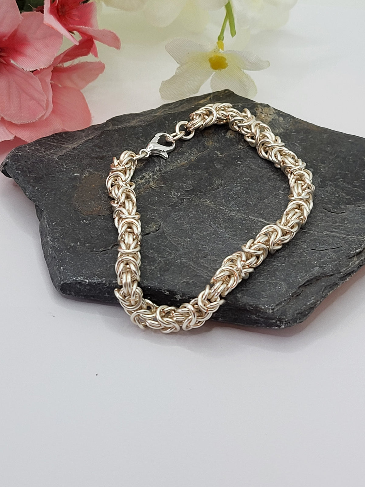 Men's Chain Mail Bracelet
