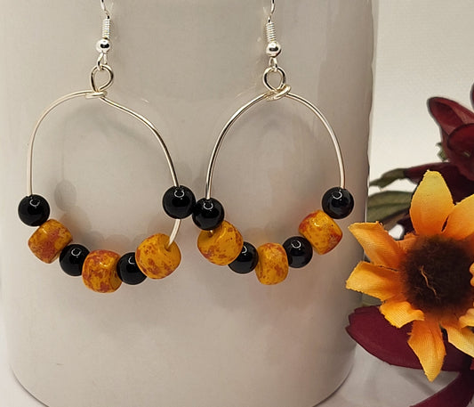 Halloween Hoop Earrings