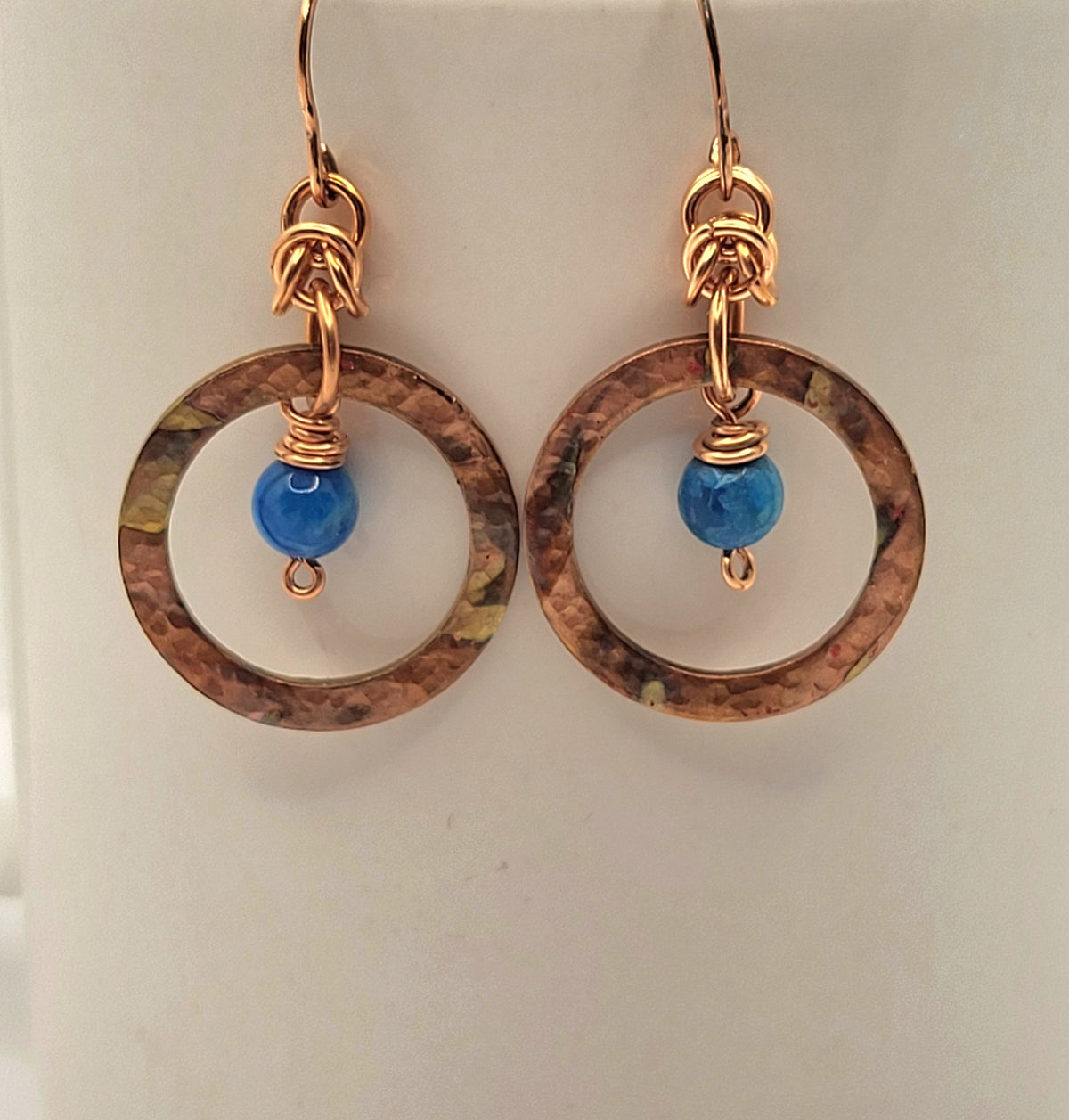 Copper Washer Earrings