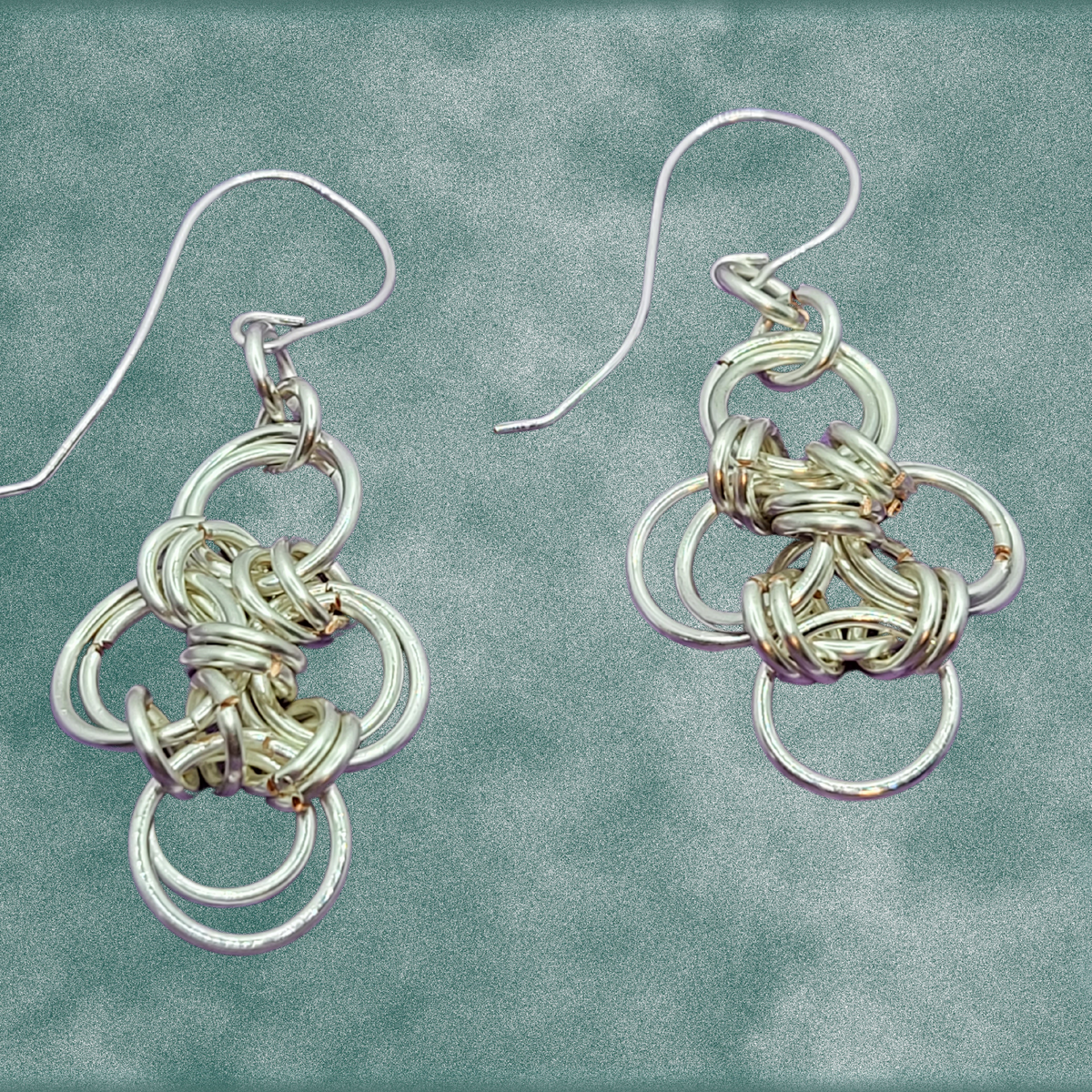 Silver Looped Earrings
